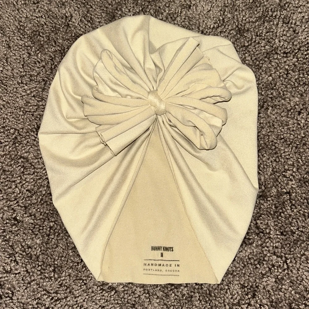 Bunny Knots size medium ages 1-4 years toddler turban hats